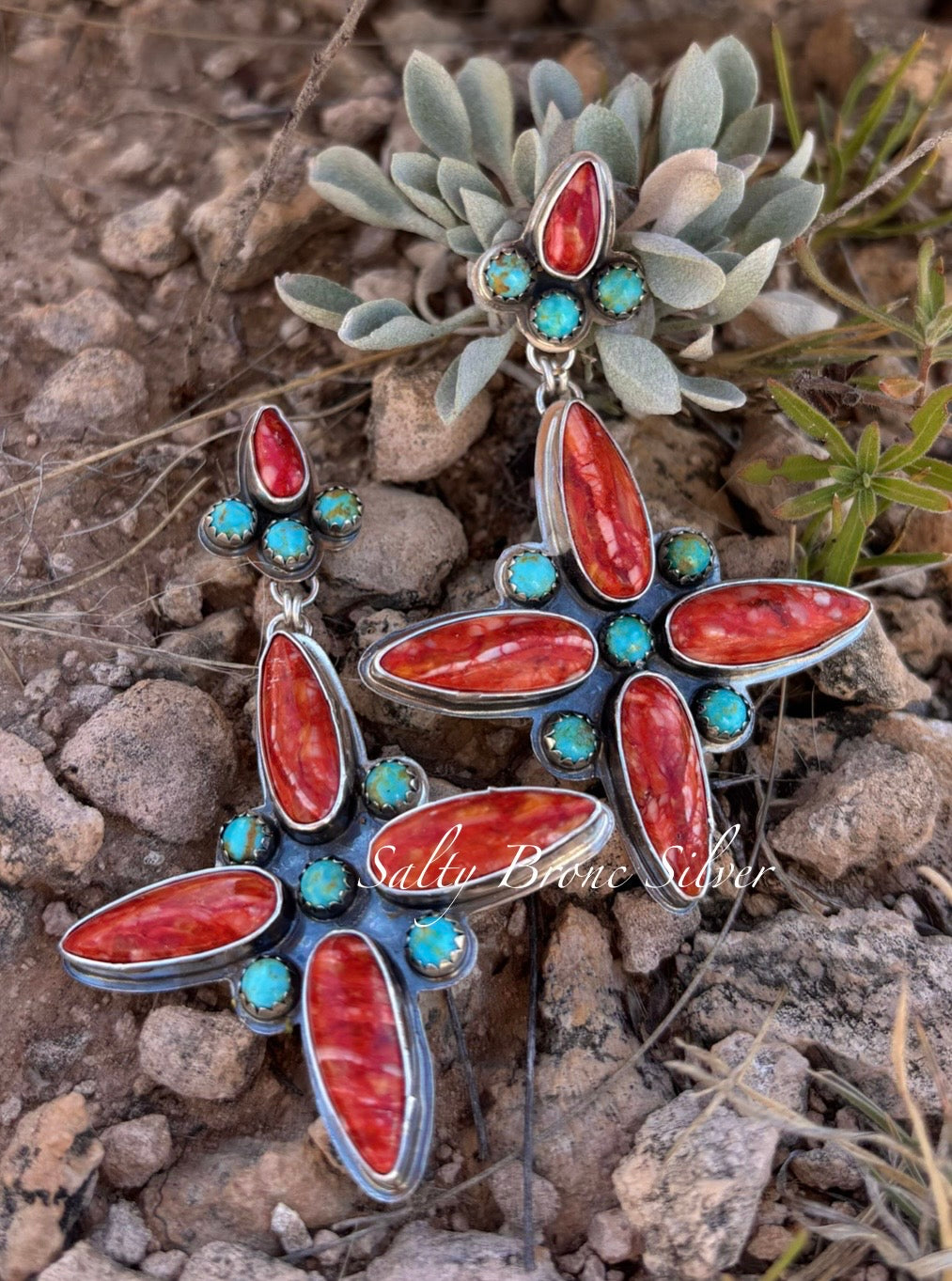 Indian Paintbrush Earrings